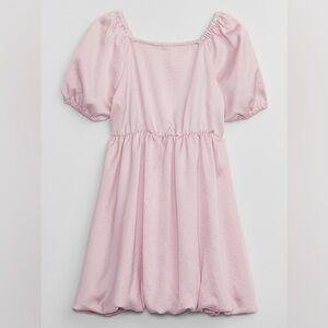 GAP Kids Crepe Puff Sleeve Dress